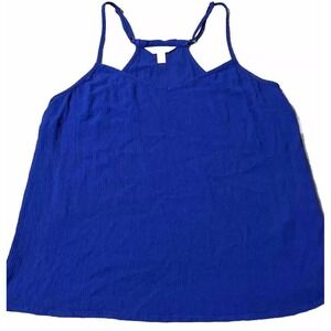 Lilly Pulitzer XXS Dusk Top Nautical Navy Strappy‎ Tank 24073